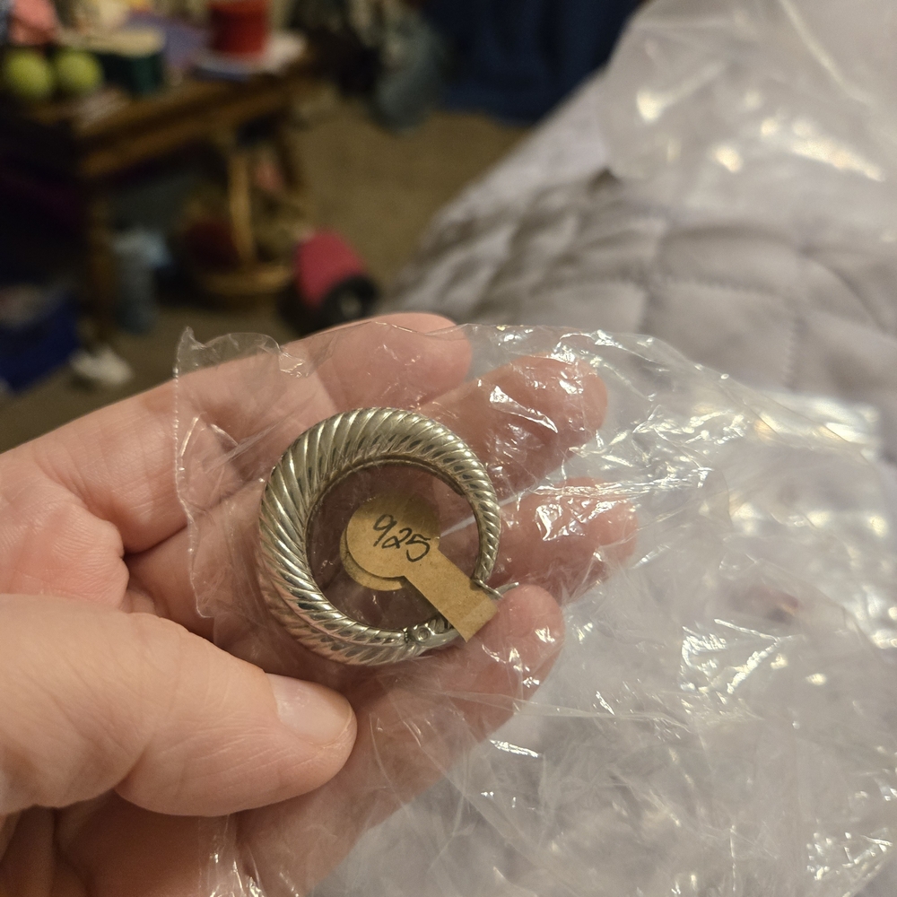 Silver Twisted Rope Ring